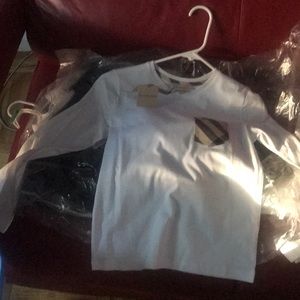Burberry long sleeve tee